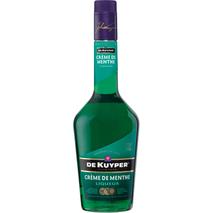 Зелёный крем де мент